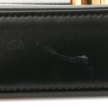 Celine Shiny Calfskin Triomphe Shoulder Bag Black 14 of 14