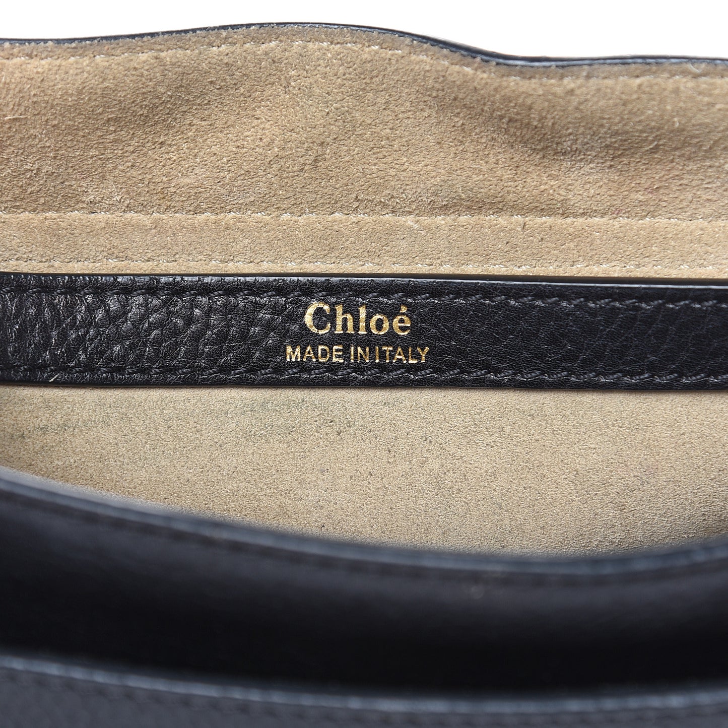 Grained Calfskin Small Hudson Tassel Shoulder Bag Black