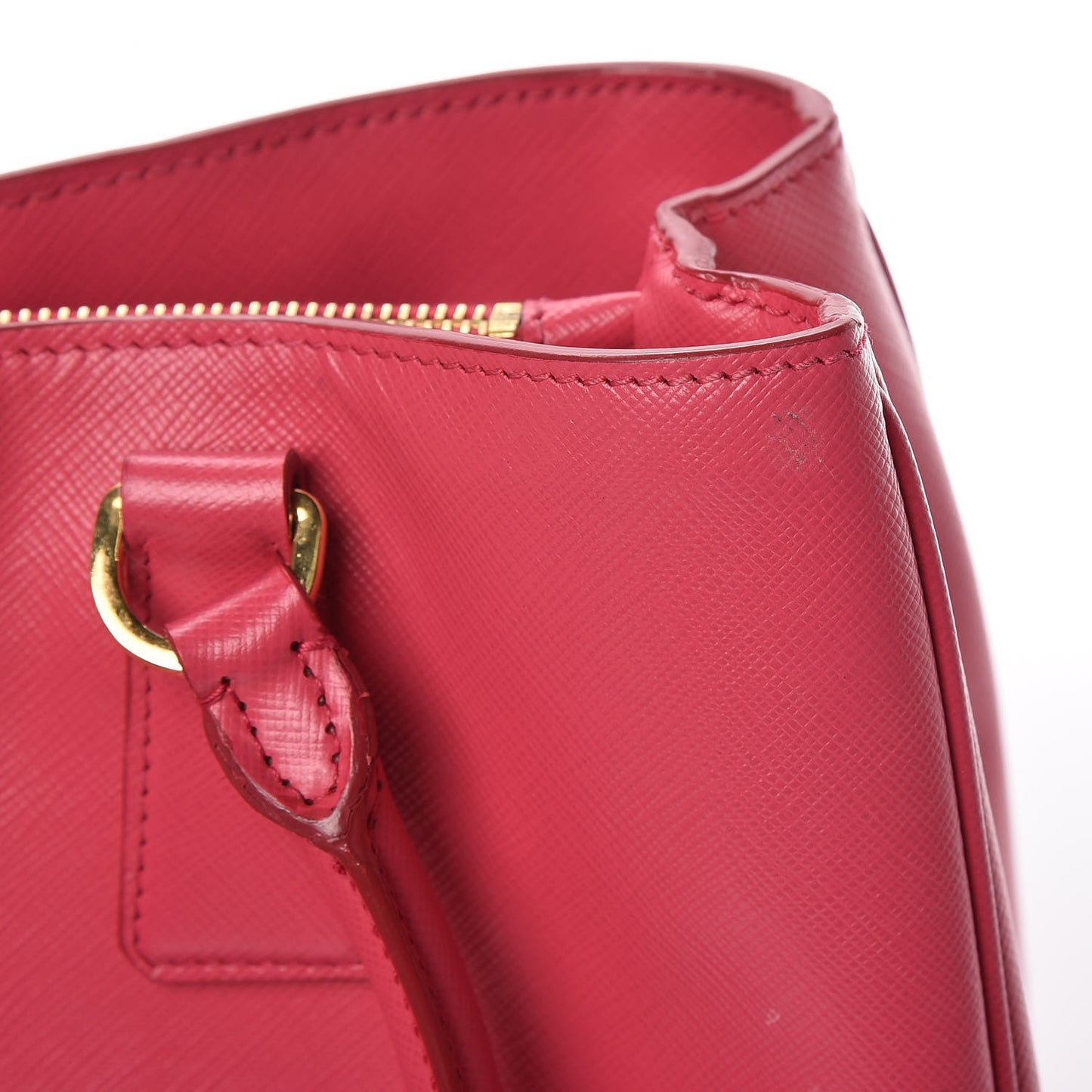 Saffiano Lux Small Tote Peonia