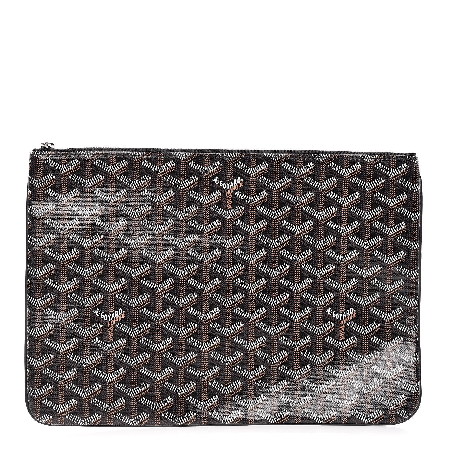 Goyard Goyardine Senat Pochette MM Black 1 of 8