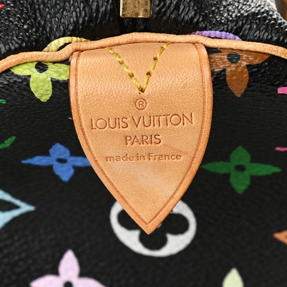 Louis Vuitton Monogram Multicolor Speedy 30 Black 6 of 8