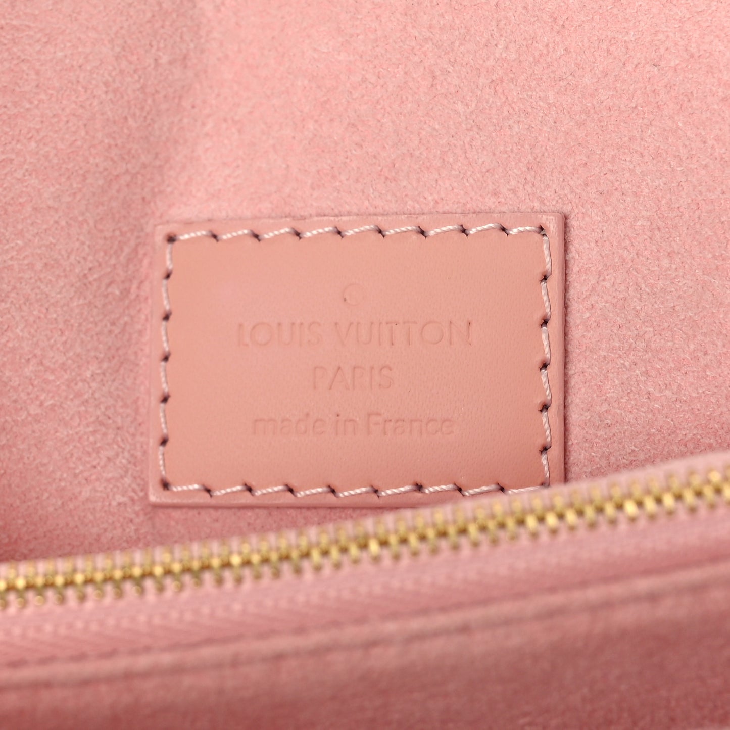 Damier Ebene Caissa Clutch Rose Ballerine