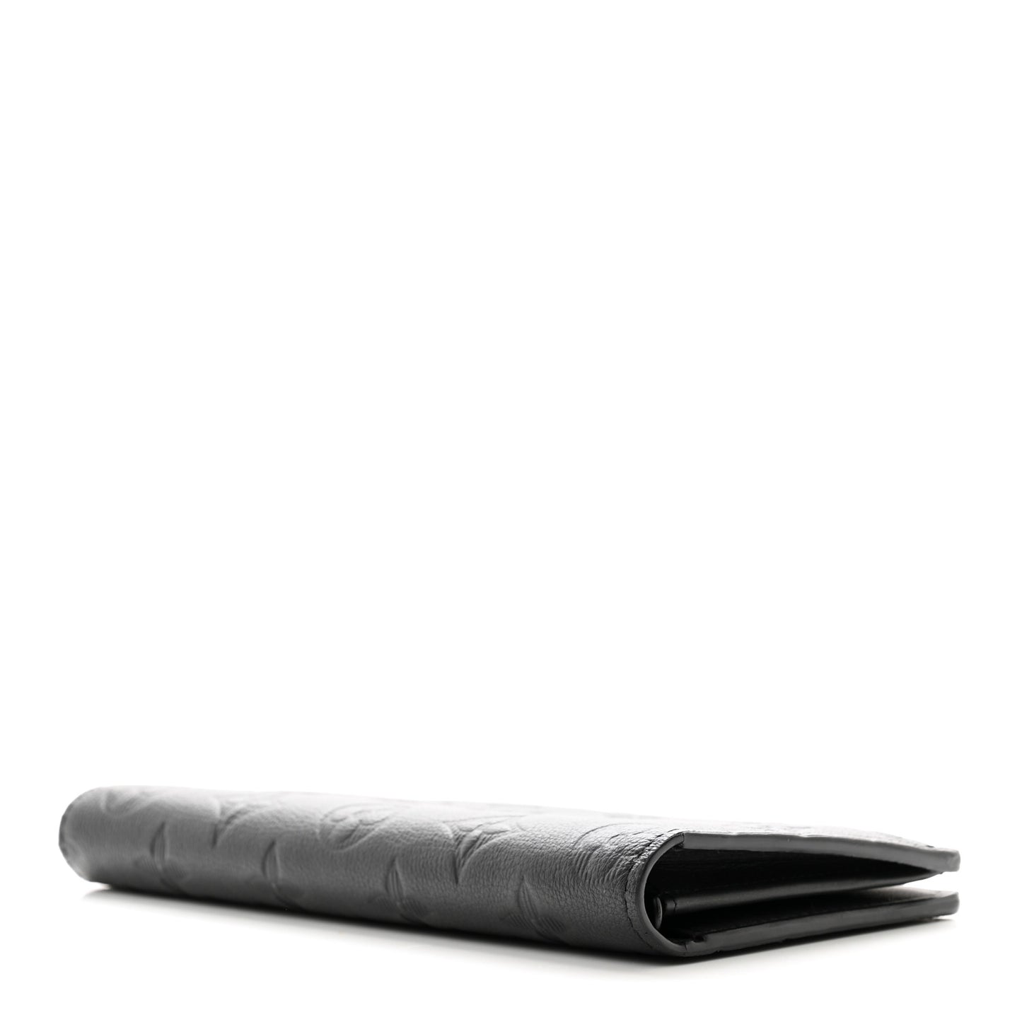 Calfskin Monogram Shadow Brazza Wallet Black
