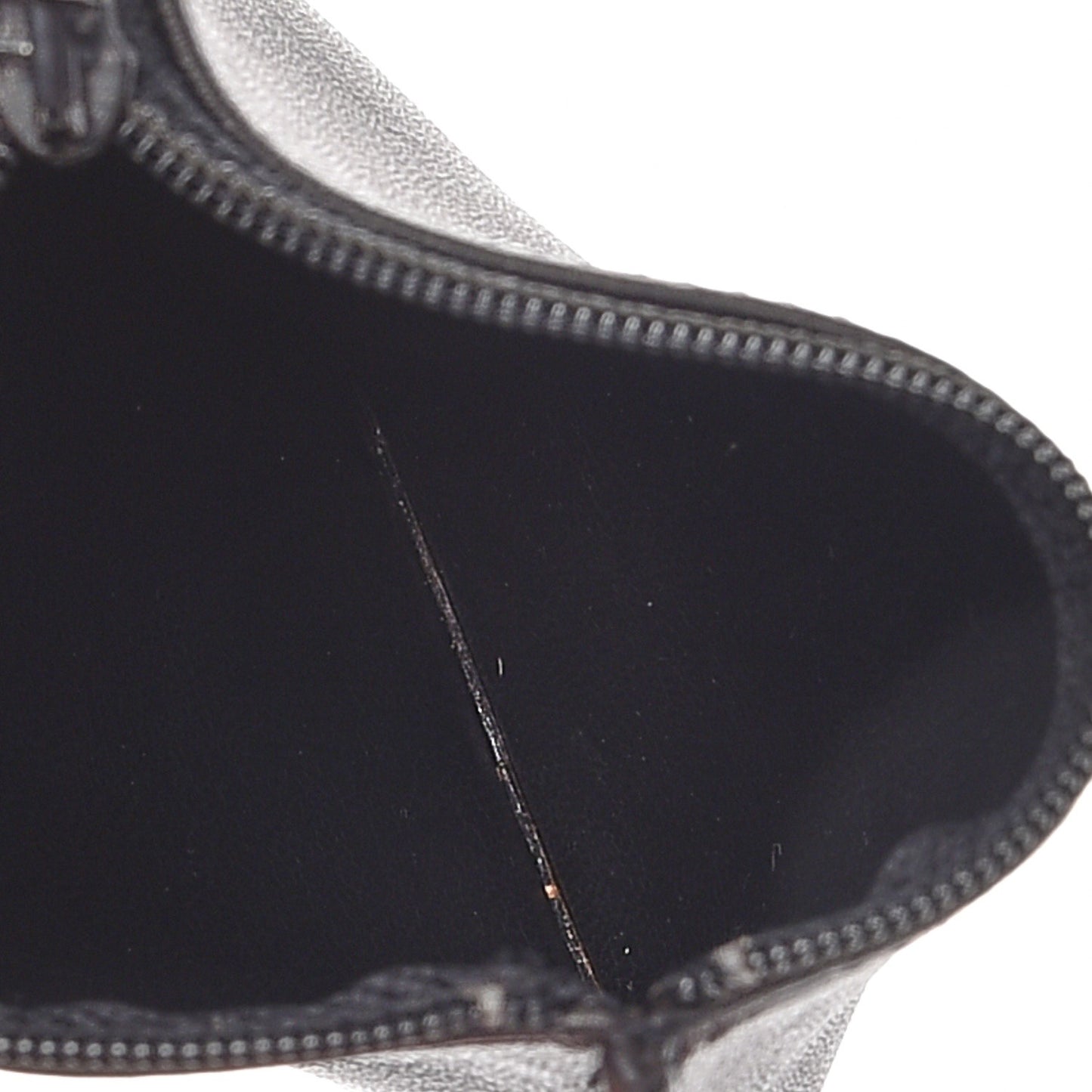 Lambskin CC Drawstring Bag Black