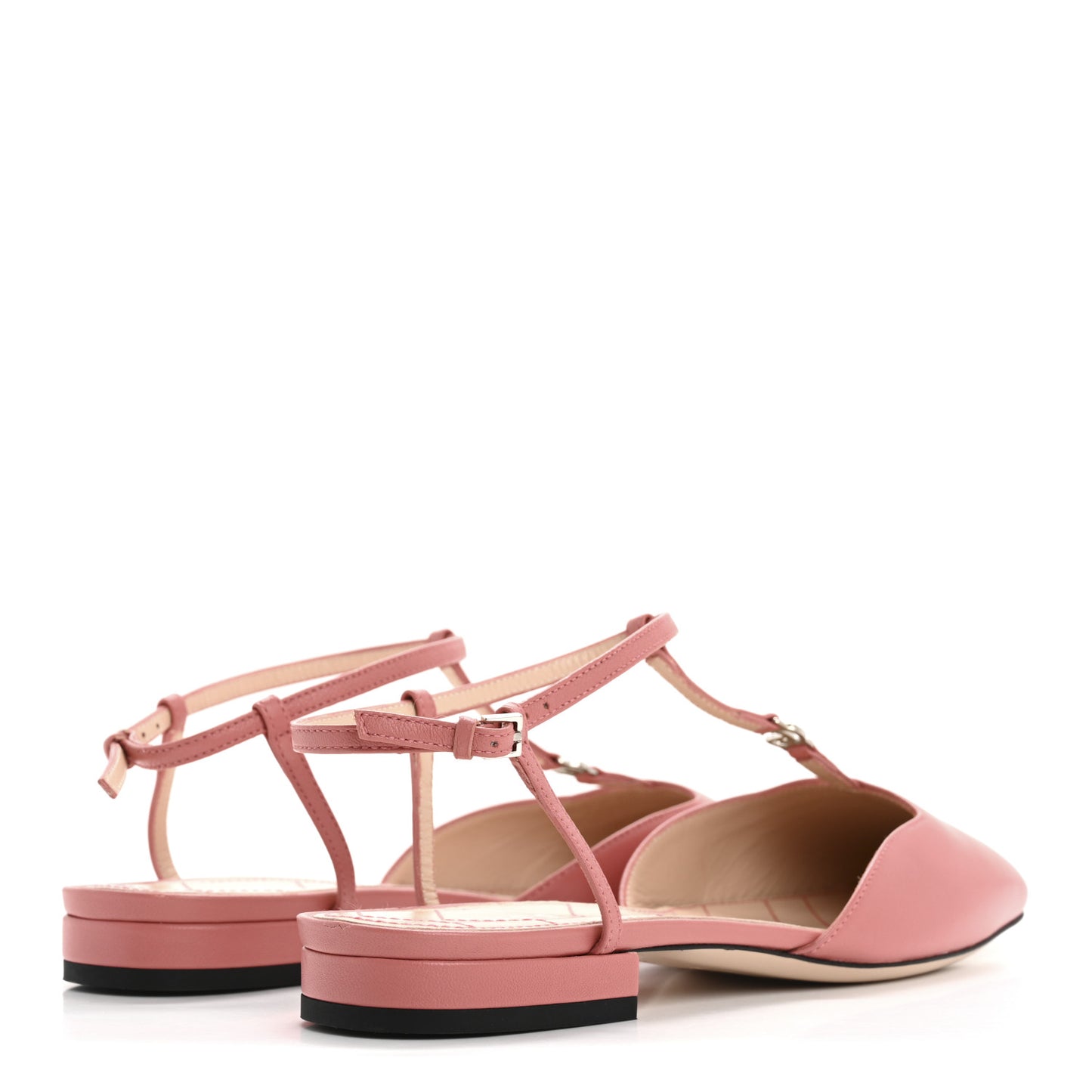 Nappa Double G Ballet Flats 37 Gorgeus Grace