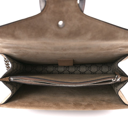 Gucci GG Supreme Monogram Small Dionysus Shoulder Bag Taupe 5 of 12