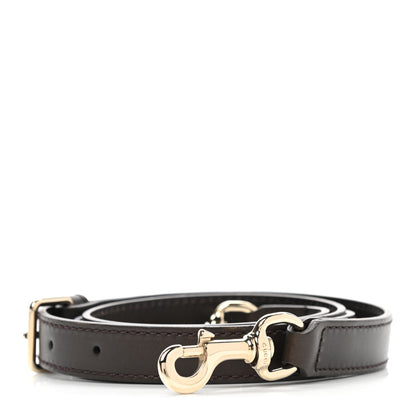 Gucci Calfskin 25mm Shoulder Strap Brown 1 of 3