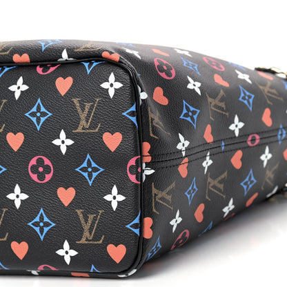 Louis Vuitton Game On Neverfull MM Black 7 of 9