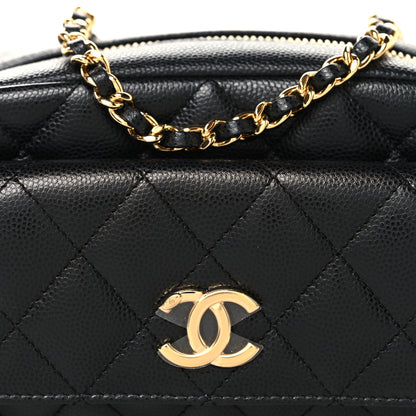 Chanel Caviar Quilted Paris Hangzhou Tassel Camera Case Black 8 of 10