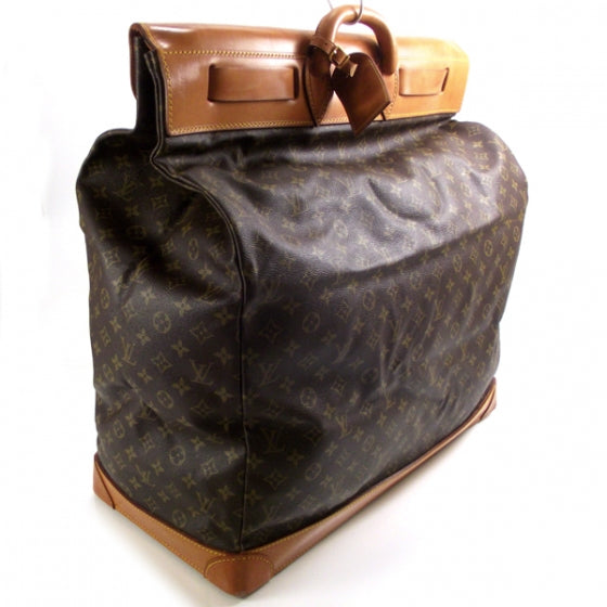 Louis Vuitton Monogram Steamer Case 55 3 of 9