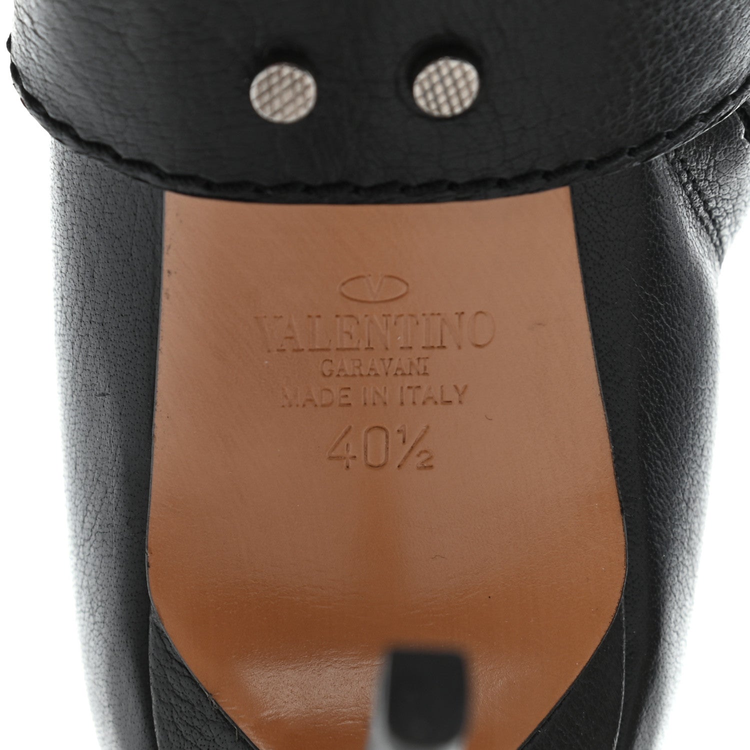 Valentino Garavani Calfskin Bow Ankle Boots 40.5 Black 6 of 13