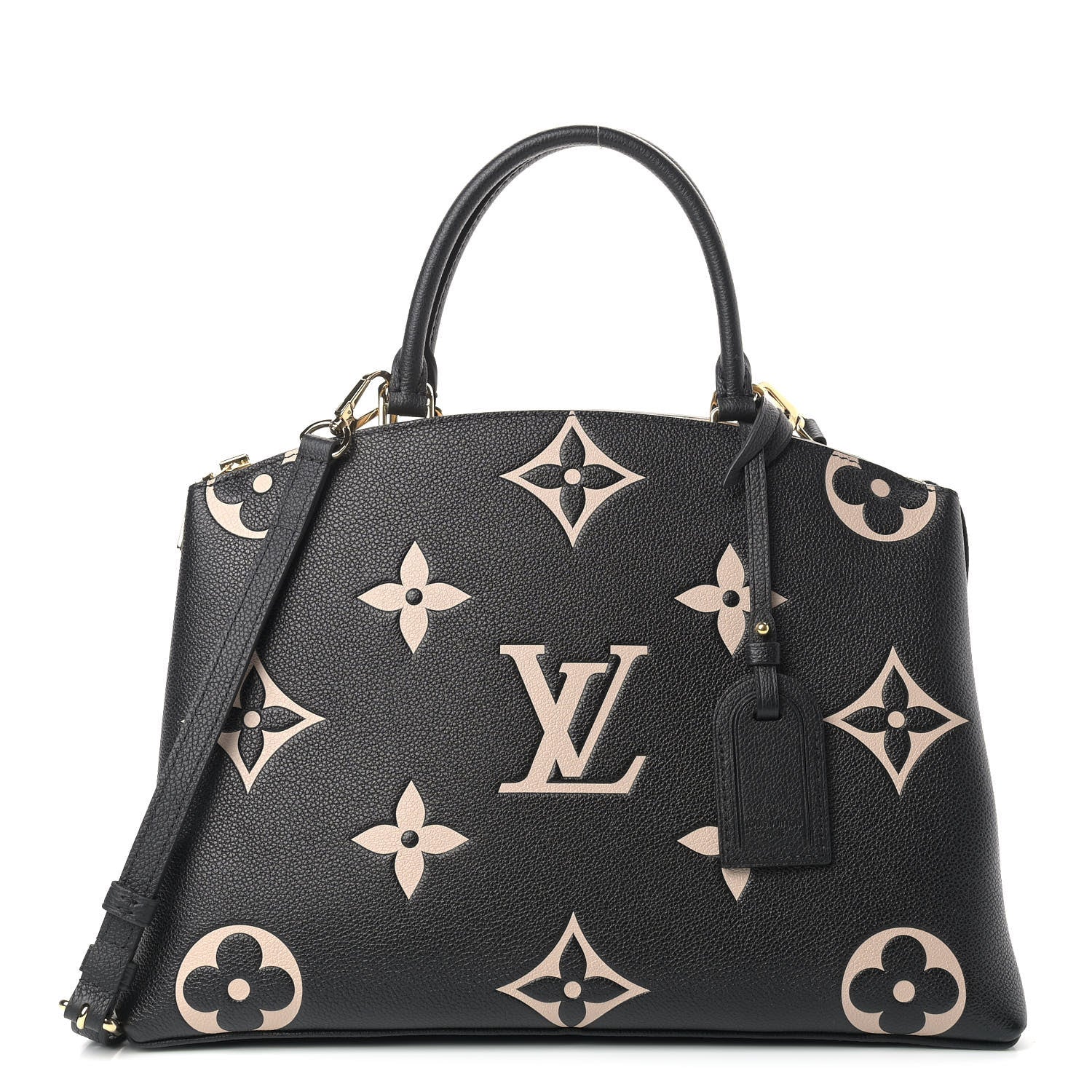 Louis Vuitton Empreinte Monogram Giant Grand Palais Black Beige 1 of 8