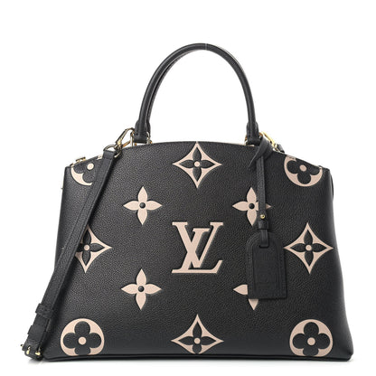Louis Vuitton Empreinte Monogram Giant Grand Palais Black Beige 1 of 8