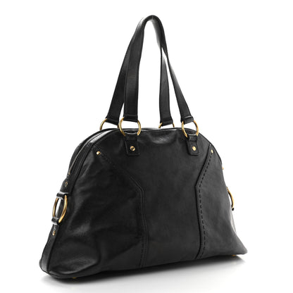 Saint Laurent Calfskin Large Muse Black 3 of 13