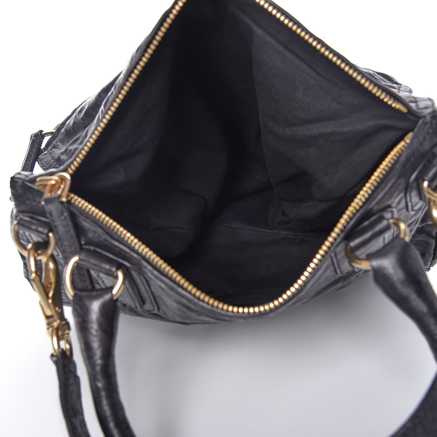 Givenchy Tumbled Sheepskin Medium Pandora Bag Black 7 of 12