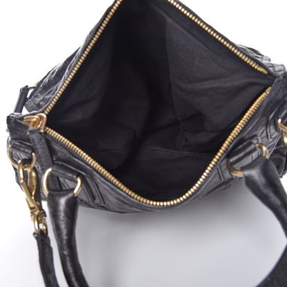 Givenchy Tumbled Sheepskin Medium Pandora Bag Black 7 of 12