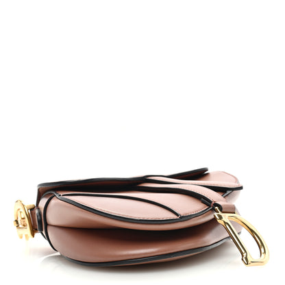 Christian Dior Calfskin Mini Saddle Bag Taupe 4 of 9