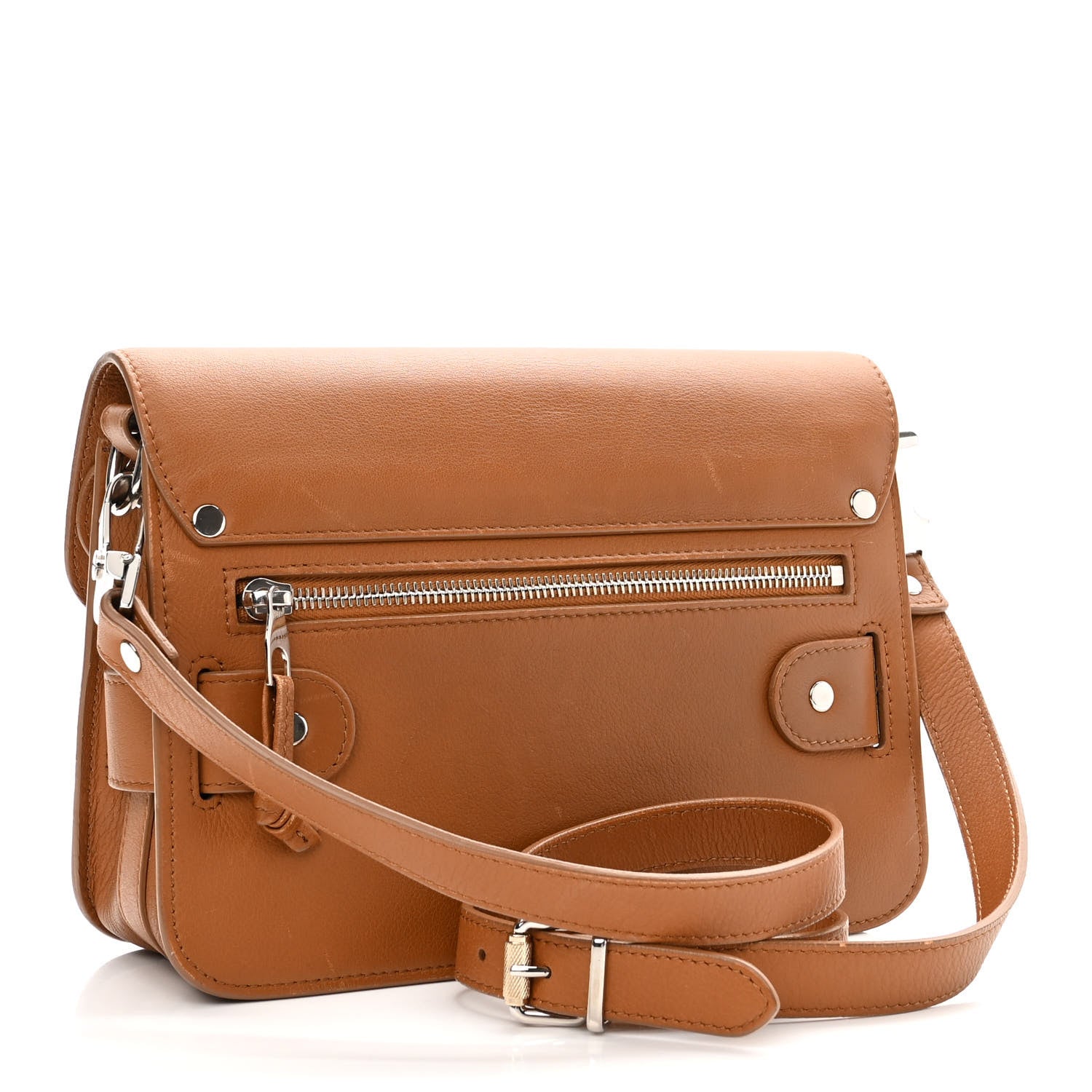 Proenza Schouler Smooth Calfskin Mini PS11 Classic Shoulder Bag Caramel 3 of 17