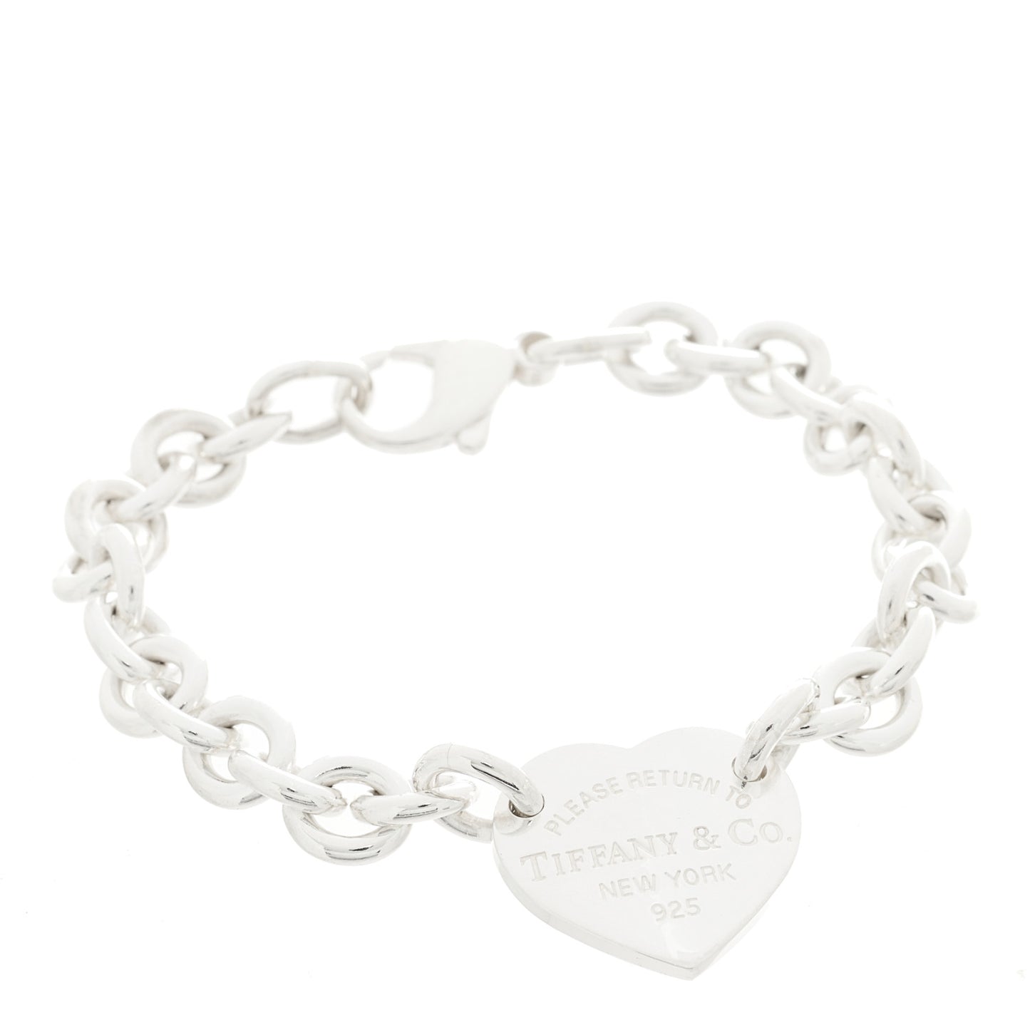 Sterling Silver Return to Tiffany Heart Tag Bracelet