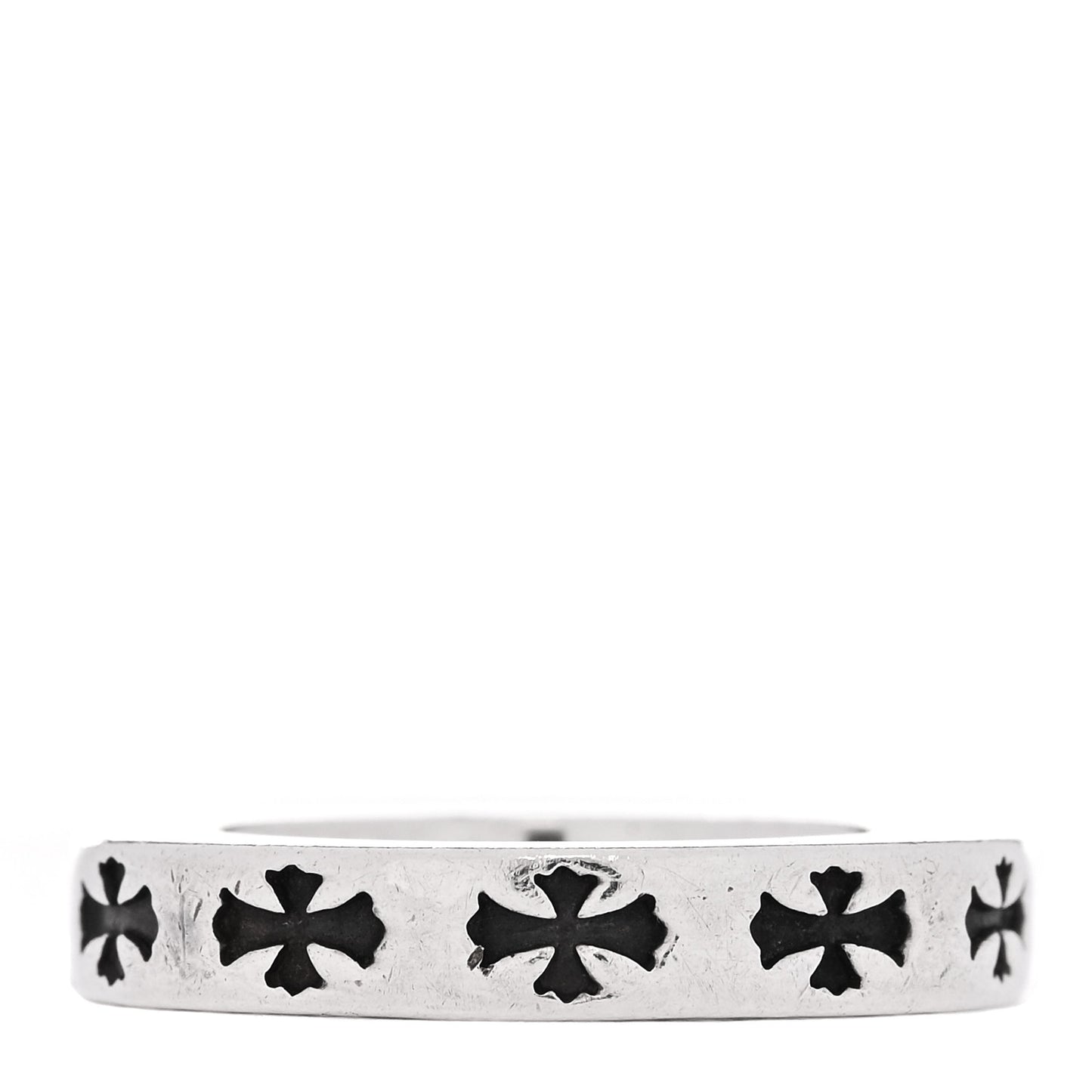 Sterling Silver CH LA Fck You Spacer Ring 41 2