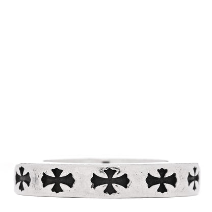 Chrome Hearts Sterling Silver CH LA Fck You Spacer Ring 41 2 3 of 5
