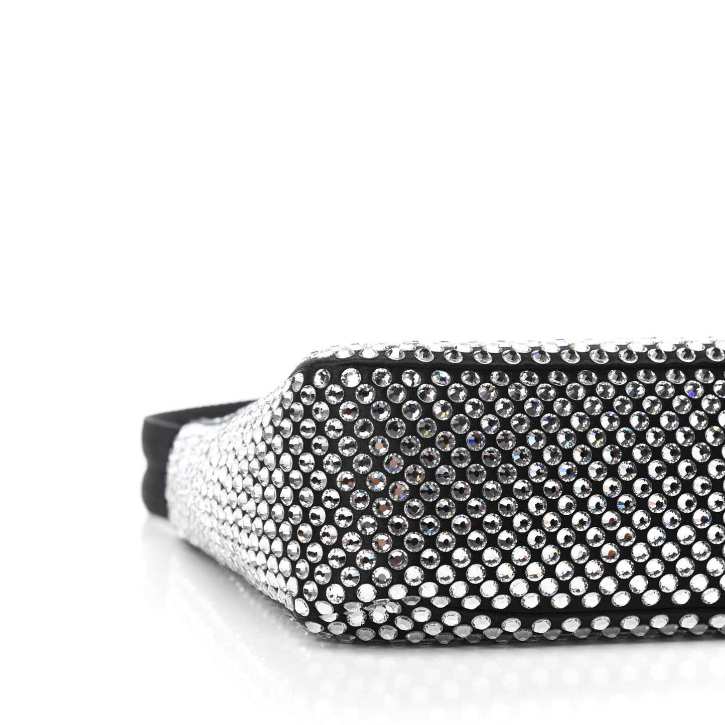 Satin Crystal Mini Re-Edition 2000 Bag Cristal