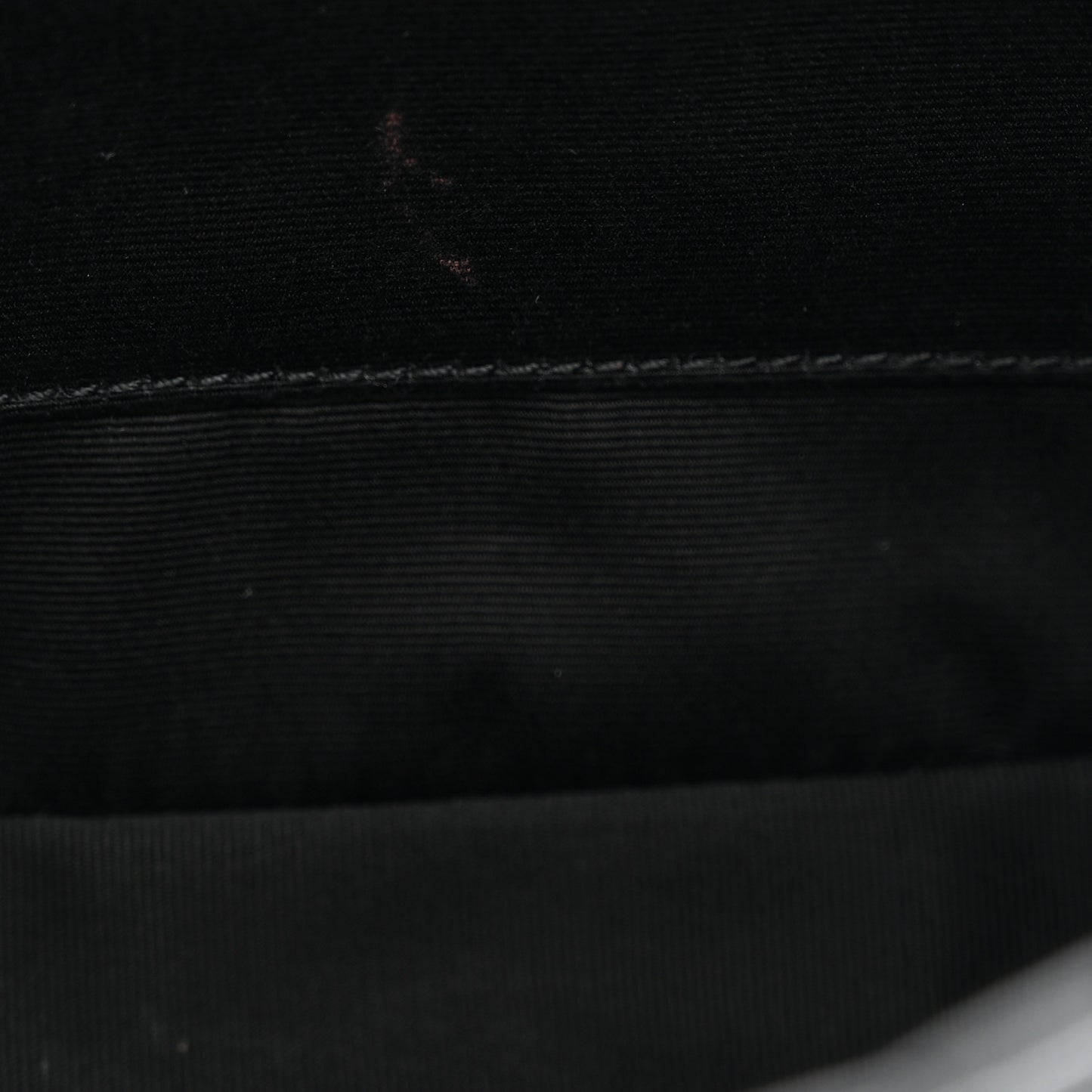 Patent Calfskin Crocodile Embossed Monogram Lou Camera Bag Black