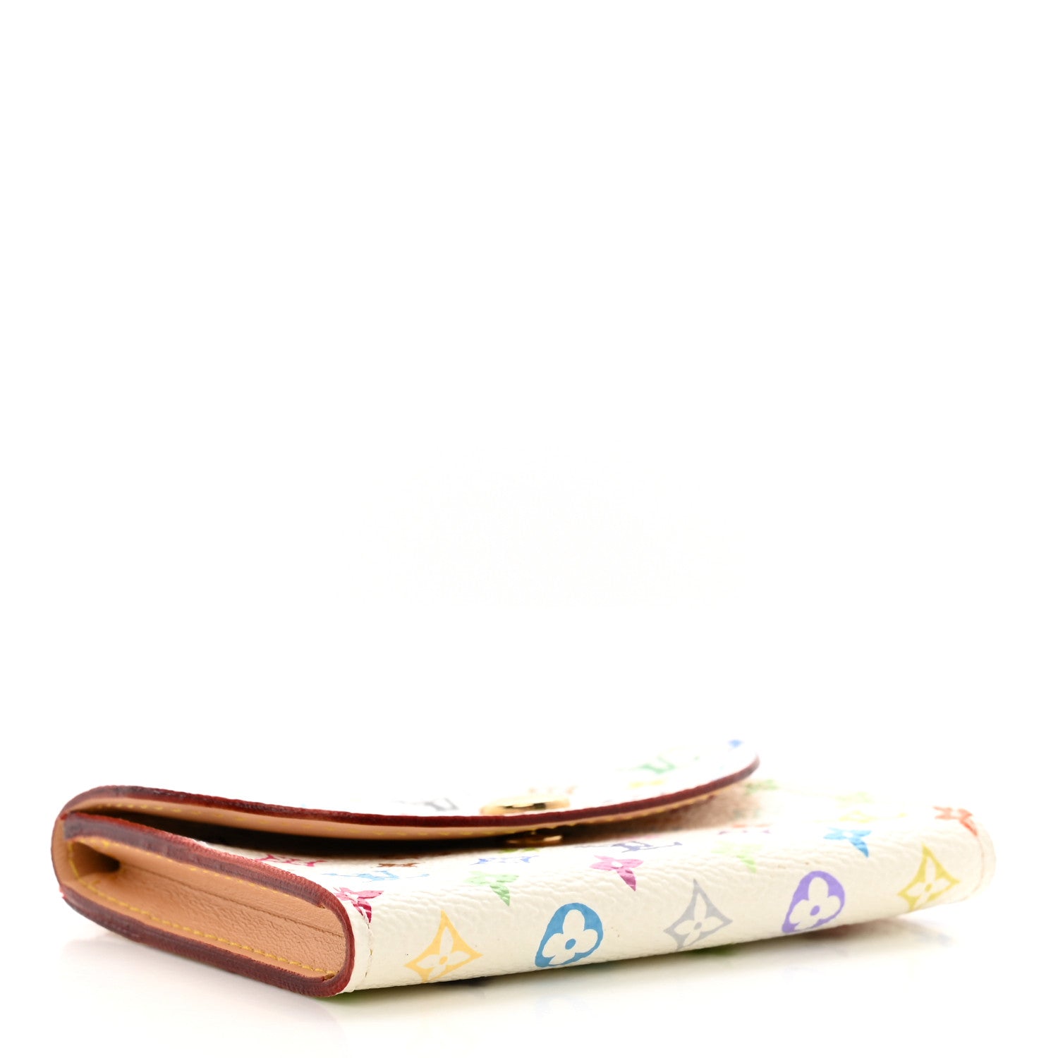 Louis Vuitton Monogram Multicolor Business Card Holder White 4 of 7