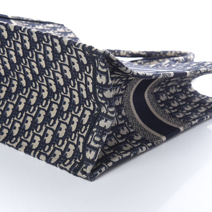 Christian Dior Oblique Book Tote Blue Multicolor 9 of 9