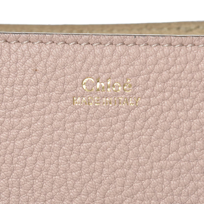Chloe Grained Lambskin Drew Shoulder Bag Cement Pink 6 of 8
