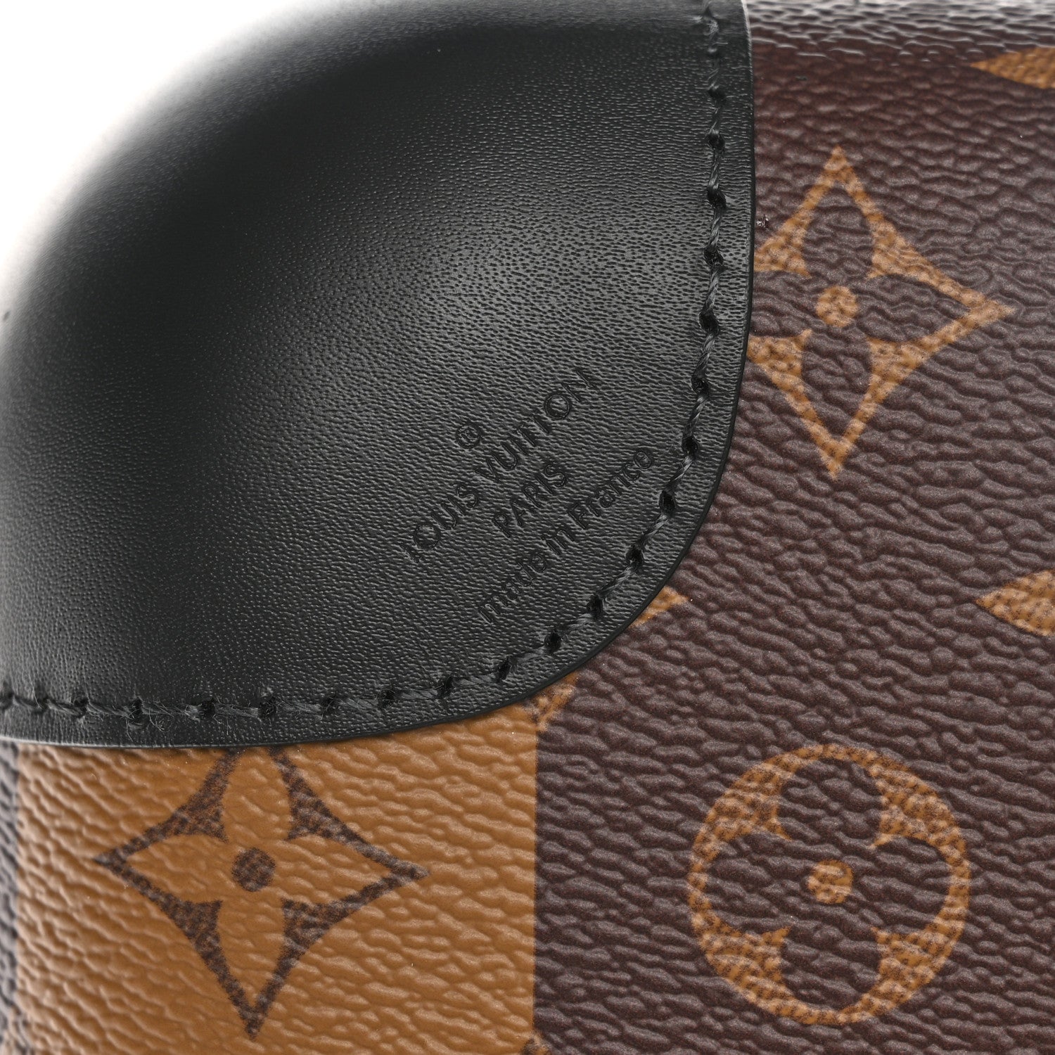 Louis Vuitton X NIGO Reverse Monogram Stripes Duck Horizon 55 Marron 5 of 9