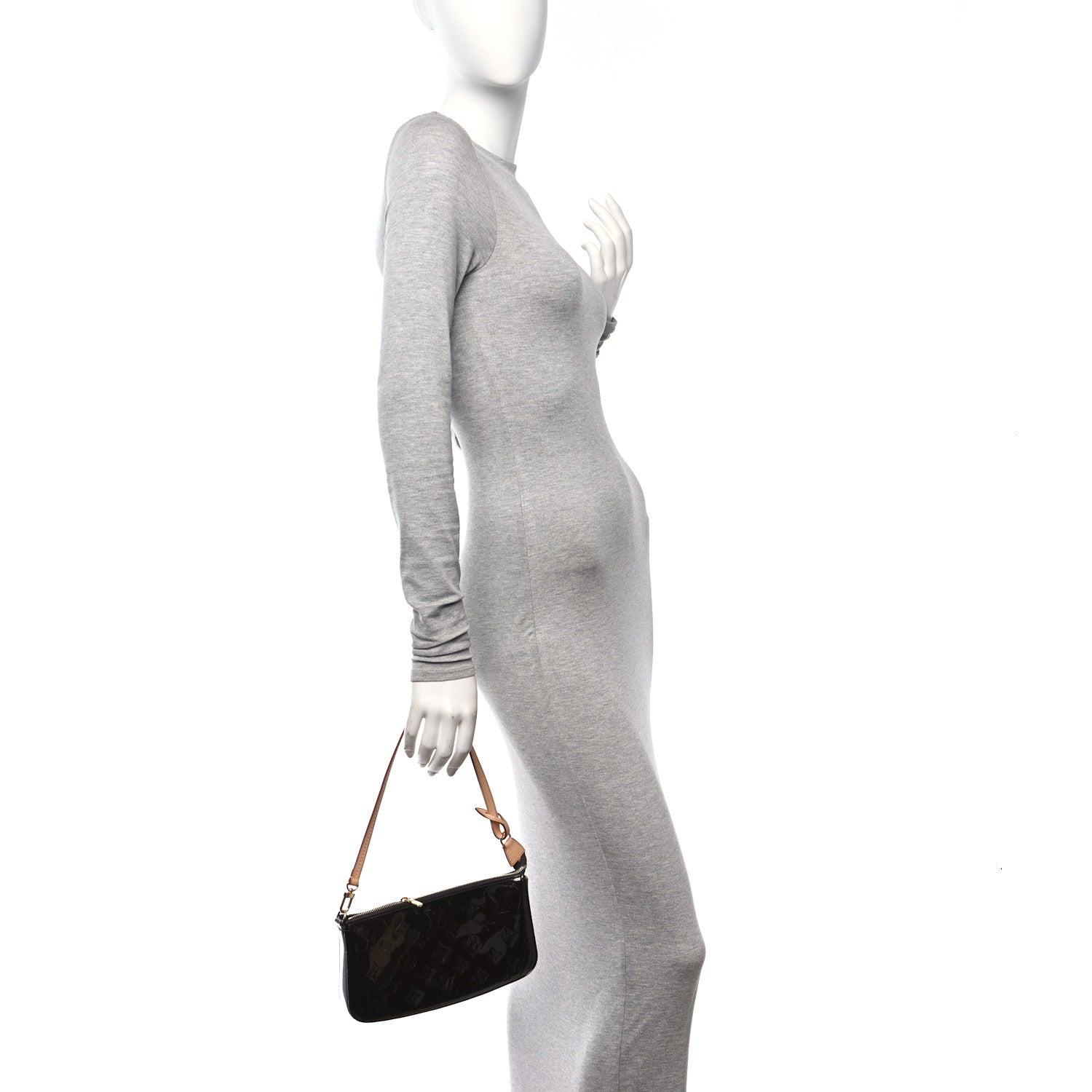 Louis Vuitton Vernis Pochette Accessories NM Amarante 2 of 8
