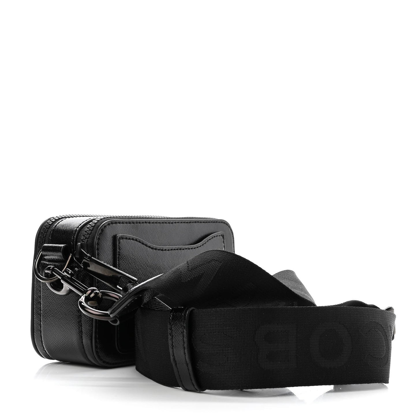 Saffiano Snapshot Camera Bag Black