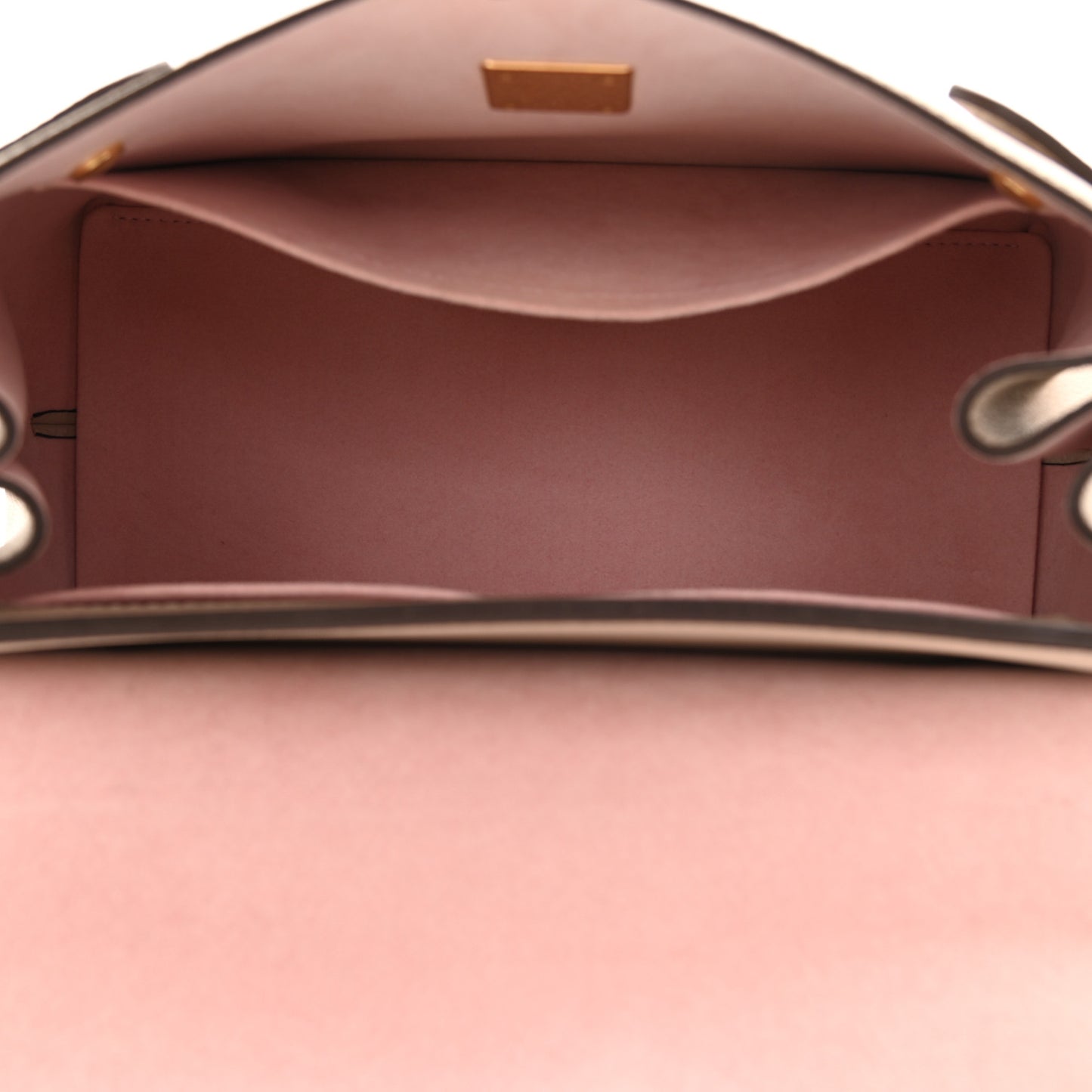 Soft Calfskin Lockme Ever MM Greige