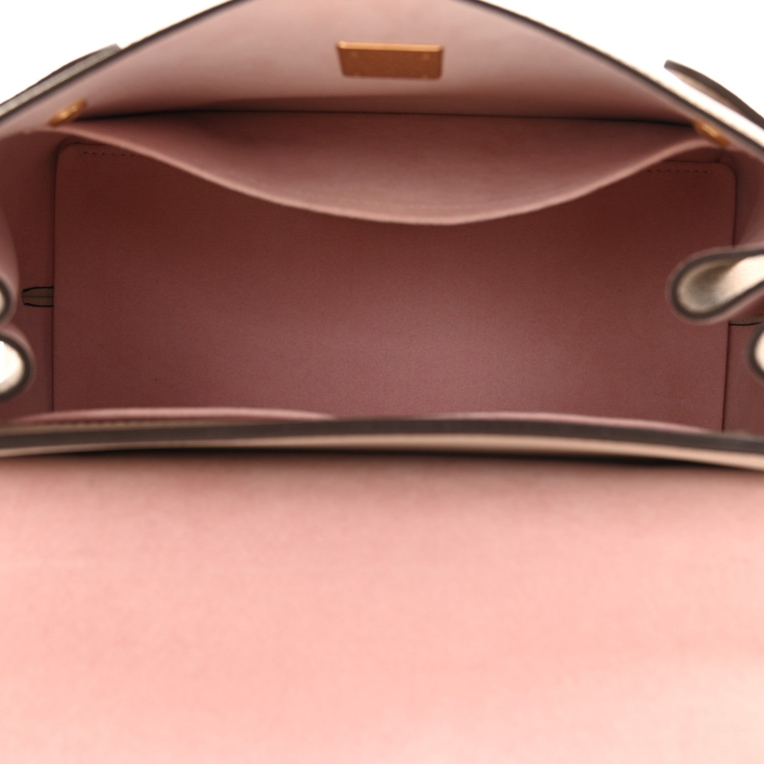 Louis Vuitton Soft Calfskin Lockme Ever MM Greige 5 of 7