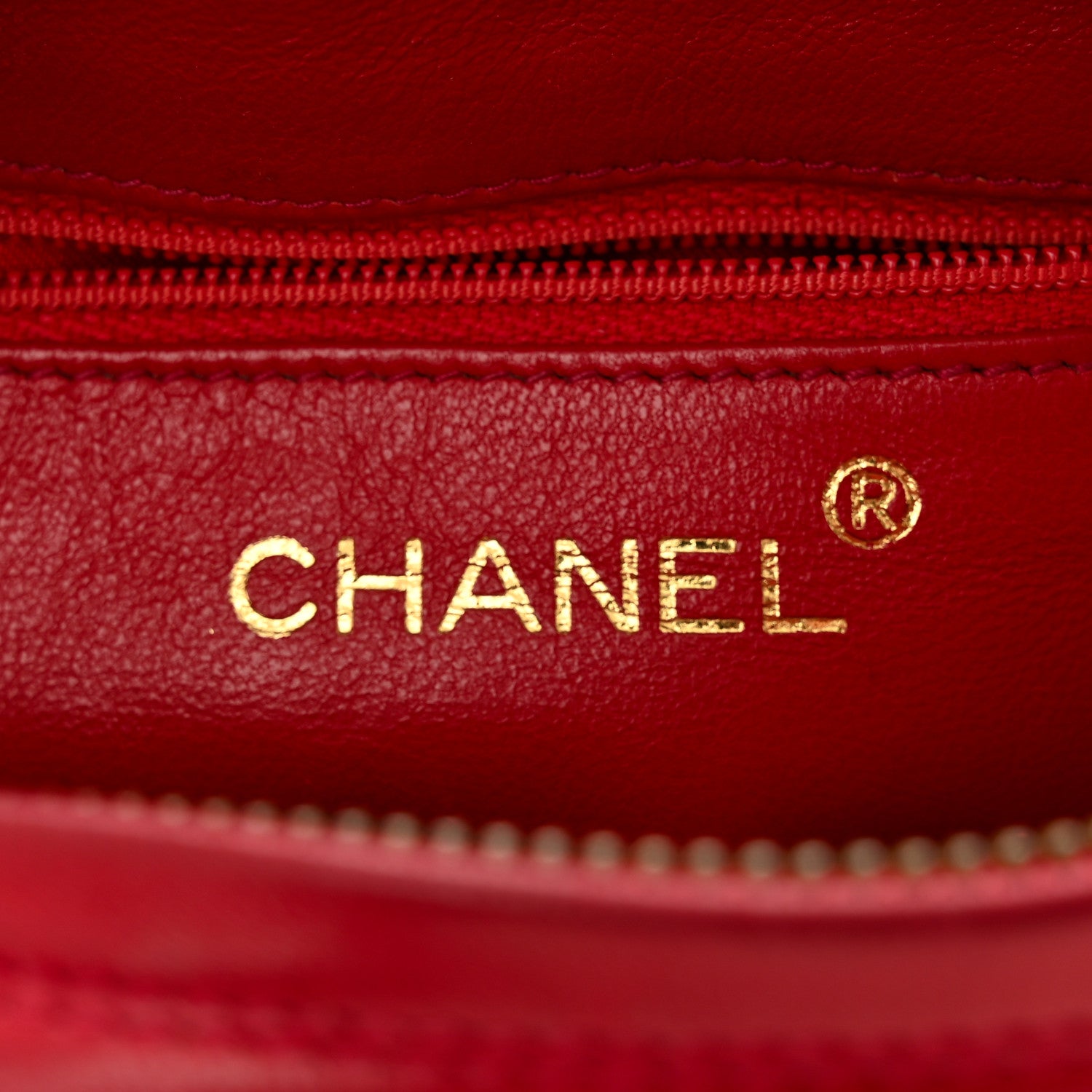 Chanel Lambskin Tassel Round Camera Case Red 6 of 13