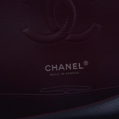 Chanel Caviar Quilted Medium Double Flap Black 7 of 9