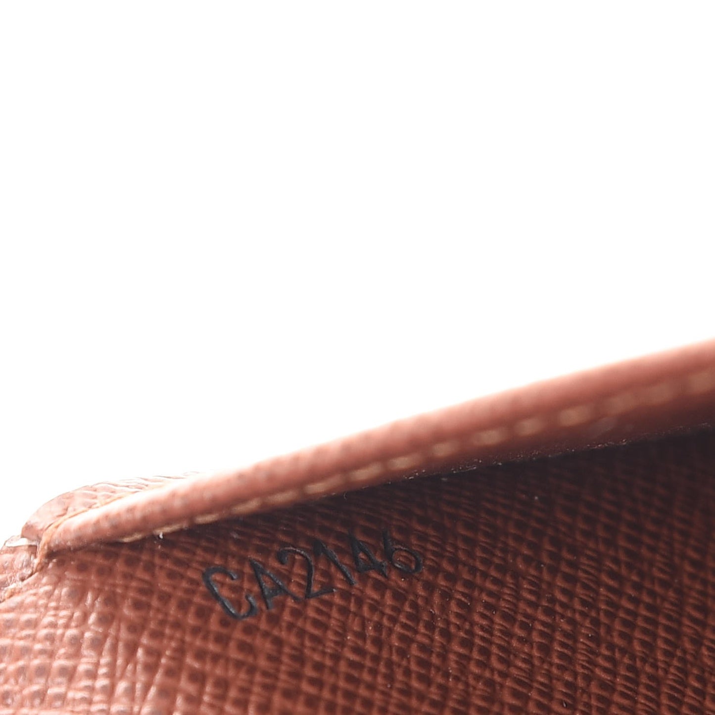 Monogram Checkbook Holder Wallet