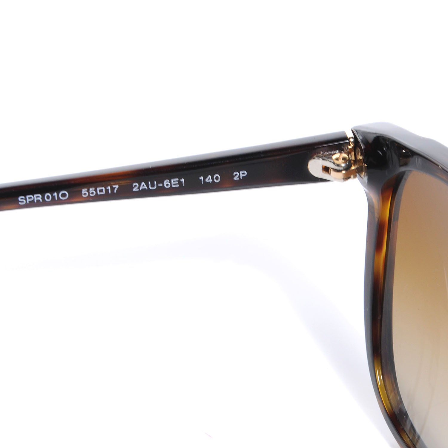 Prada Tortoise Shell Sunglasses SPR 01O 4 of 5