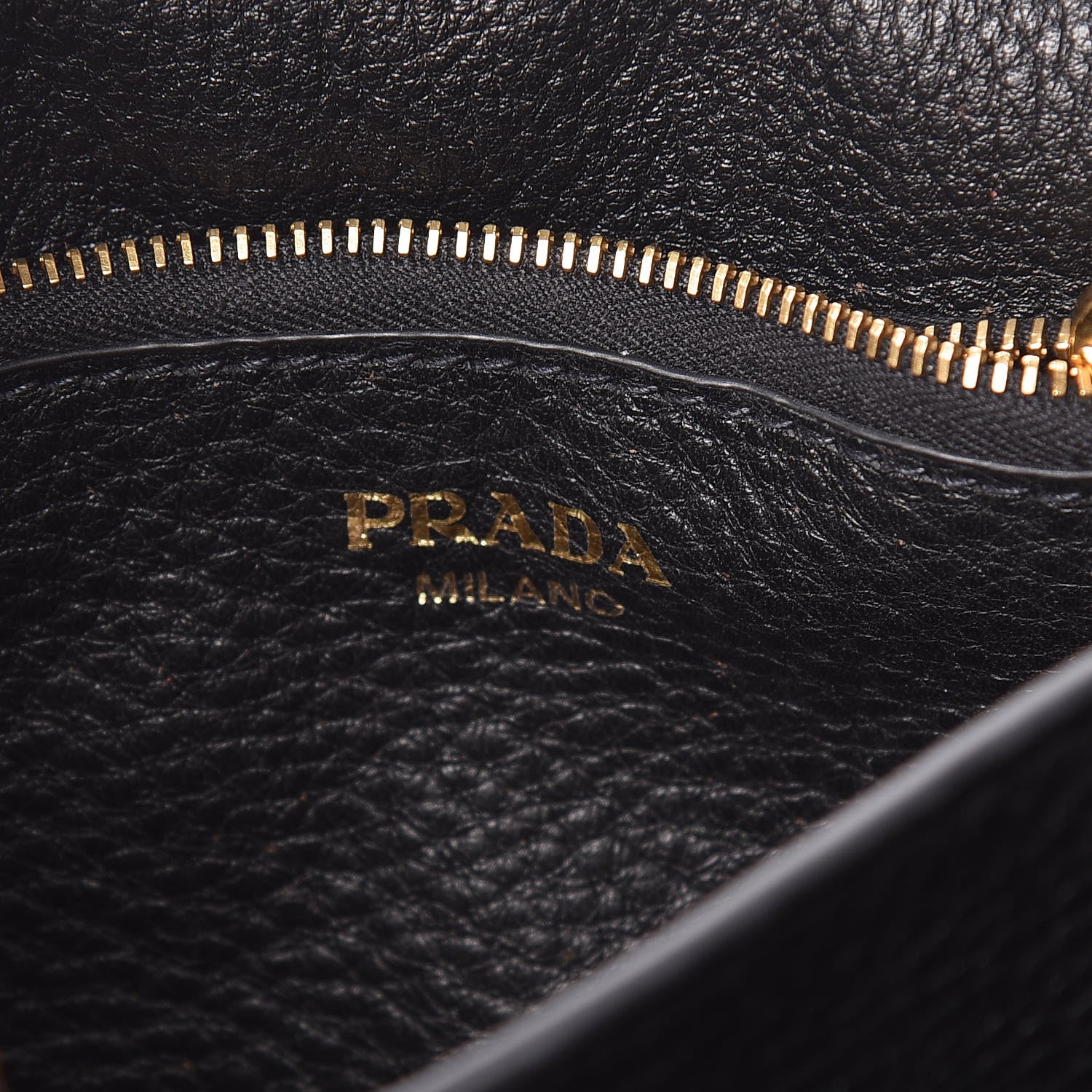 Prada Vitello Daino Flap Crossbody Black 8 of 11