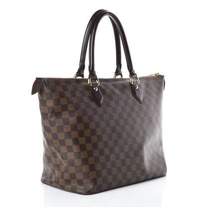 Louis Vuitton Damier Ebene Saleya MM 3 of 8
