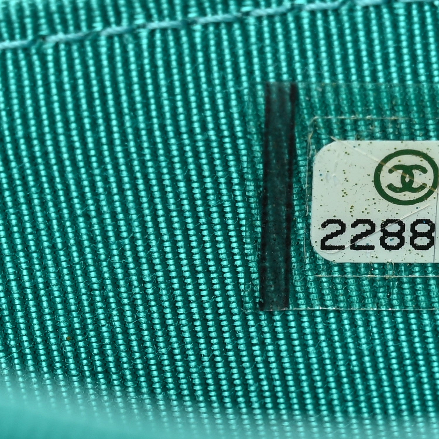 Chanel Caviar Quilted Flap Card Holder Turquoise 8 of 8