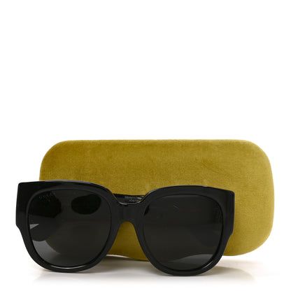 Gucci Acetate Square Frame Sunglasses GG0142SA Black 8 of 8