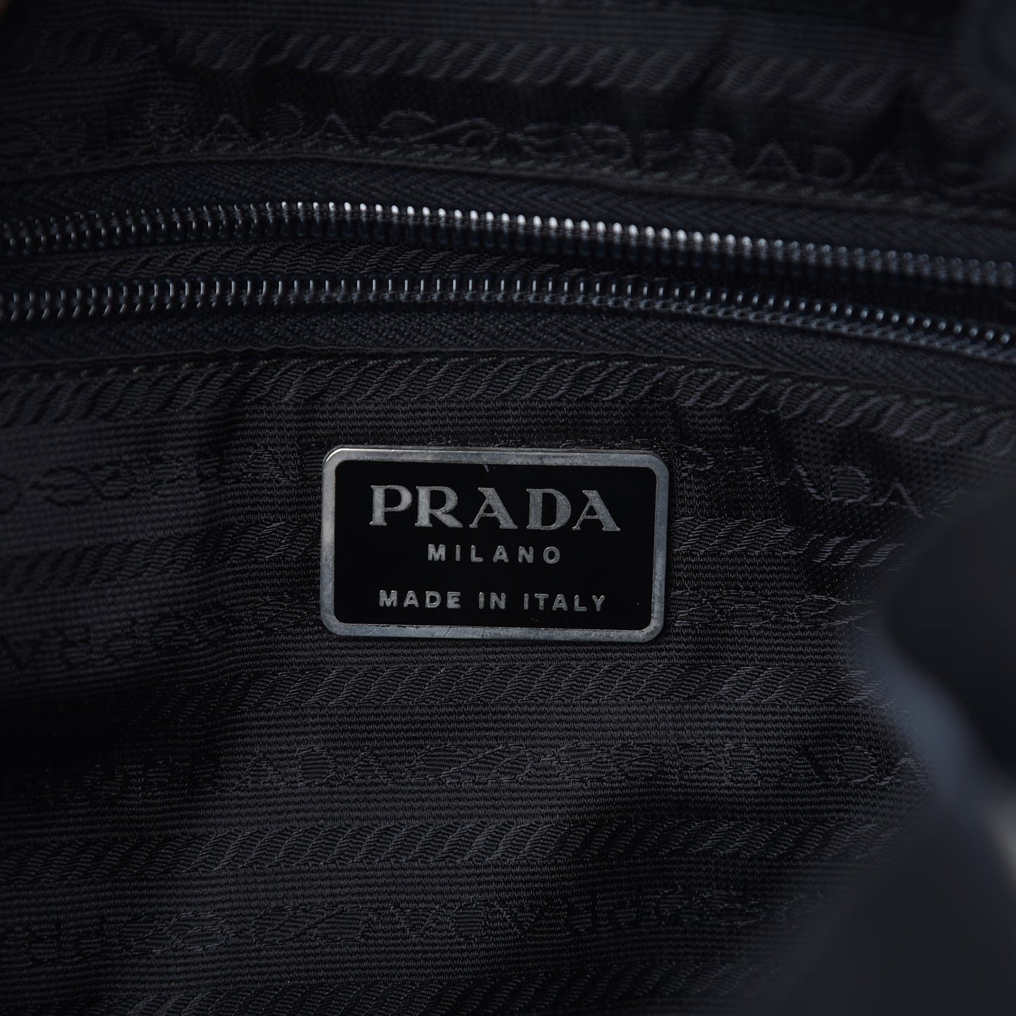 Nylon Vela Small Backpack Black