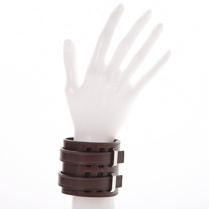 Hermes Box Wide Cuff Rouge H 2 of 12