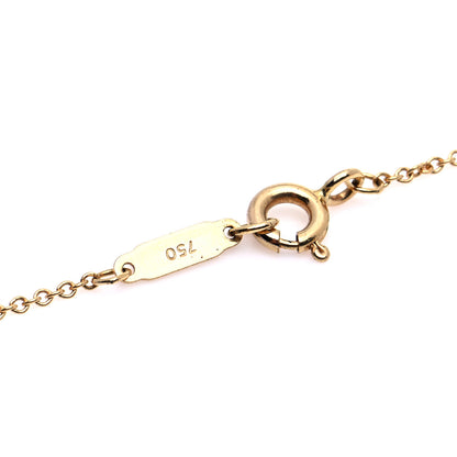 Tiffany 18K Yellow Gold Mini Heart Lock Pendant Necklace 5 of 5