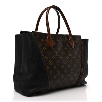 Louis Vuitton Monogram Tote W PM Black 3 of 7