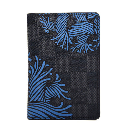 Louis Vuitton Damier Graphite Rope Pocket Organizer Blue 1 of 8