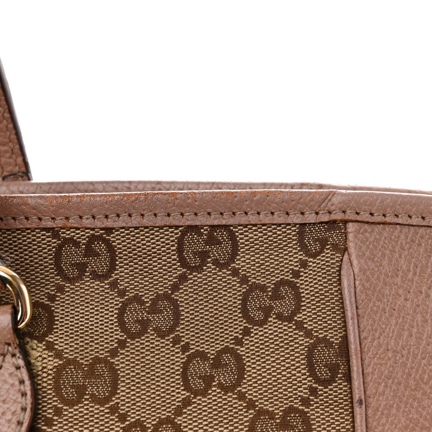 Gucci Monogram Medium Bree Zippered Tote Beige Dark Cipria 13 of 19