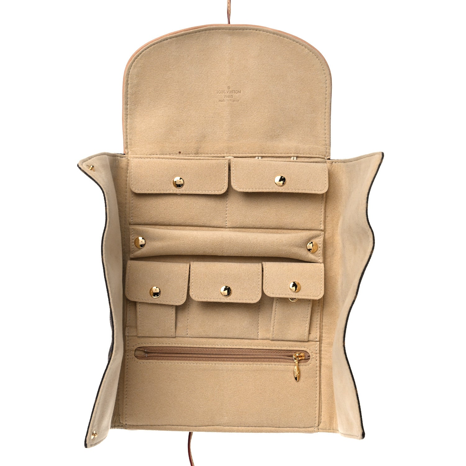 Louis Vuitton Monogram Jewelry Roll Pouch 5 of 12